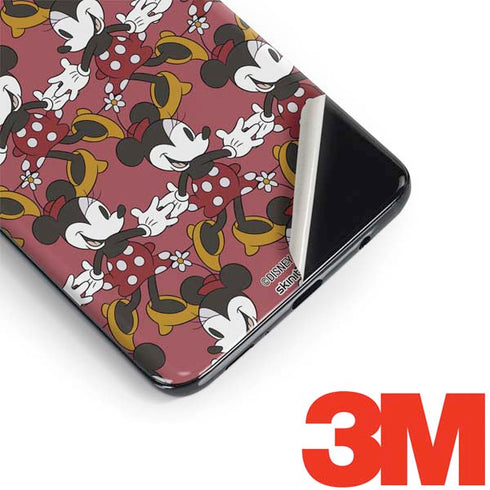Disney Minnie Mouse Dancing Pattern Galaxy S9 Skin